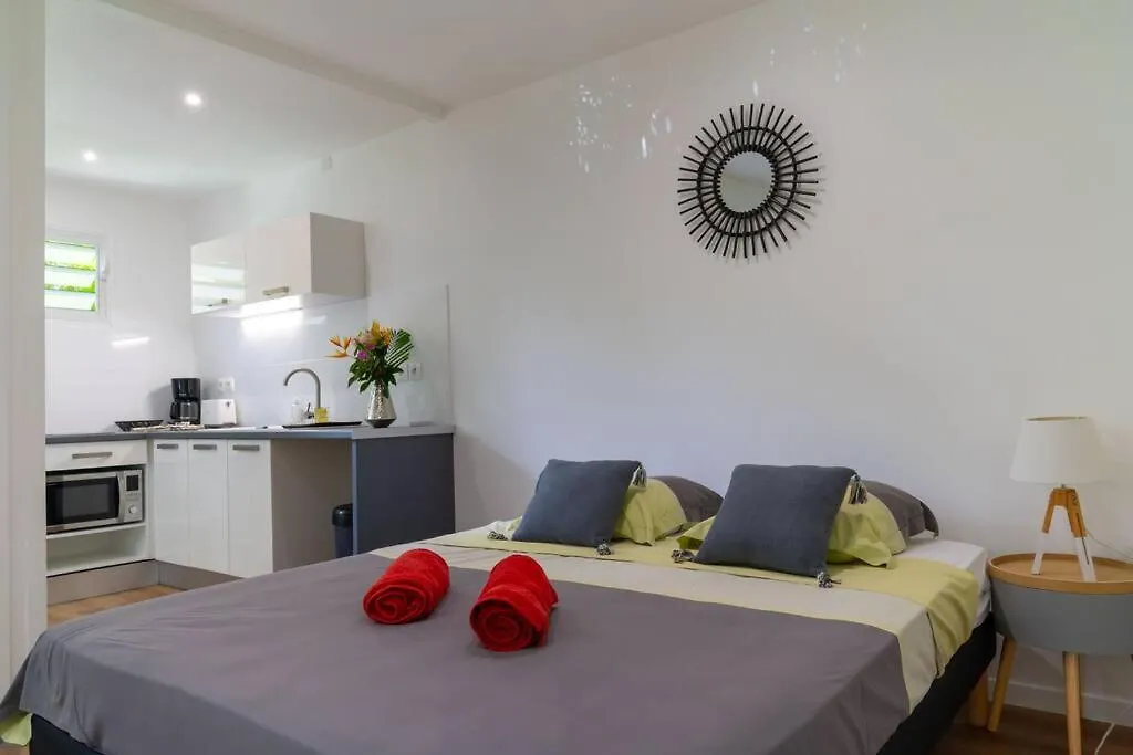 Tatil Evi Perle Des Caraibes, Bungalow Moderne N°18 Le Gosier  Guadeloupe